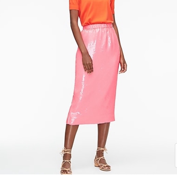 J. Crew Dresses & Skirts - J Crew Pull-on midi skirt allover sequins …